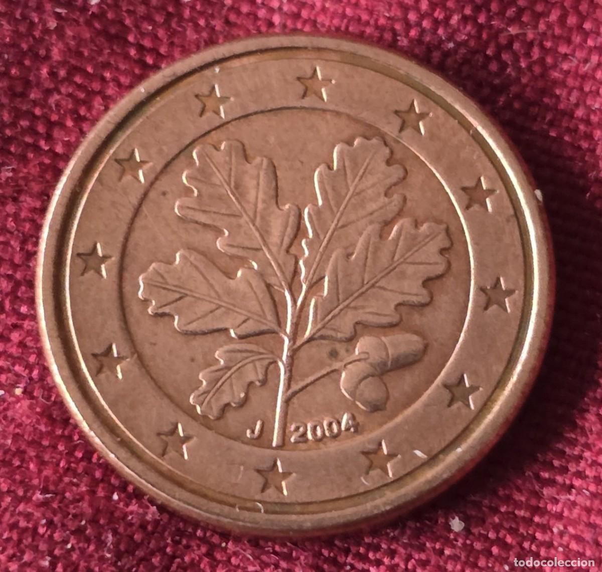 Monedas antiguas de Europa: Moneda de Alemanisa J 2004 - 1 centimo de Euro