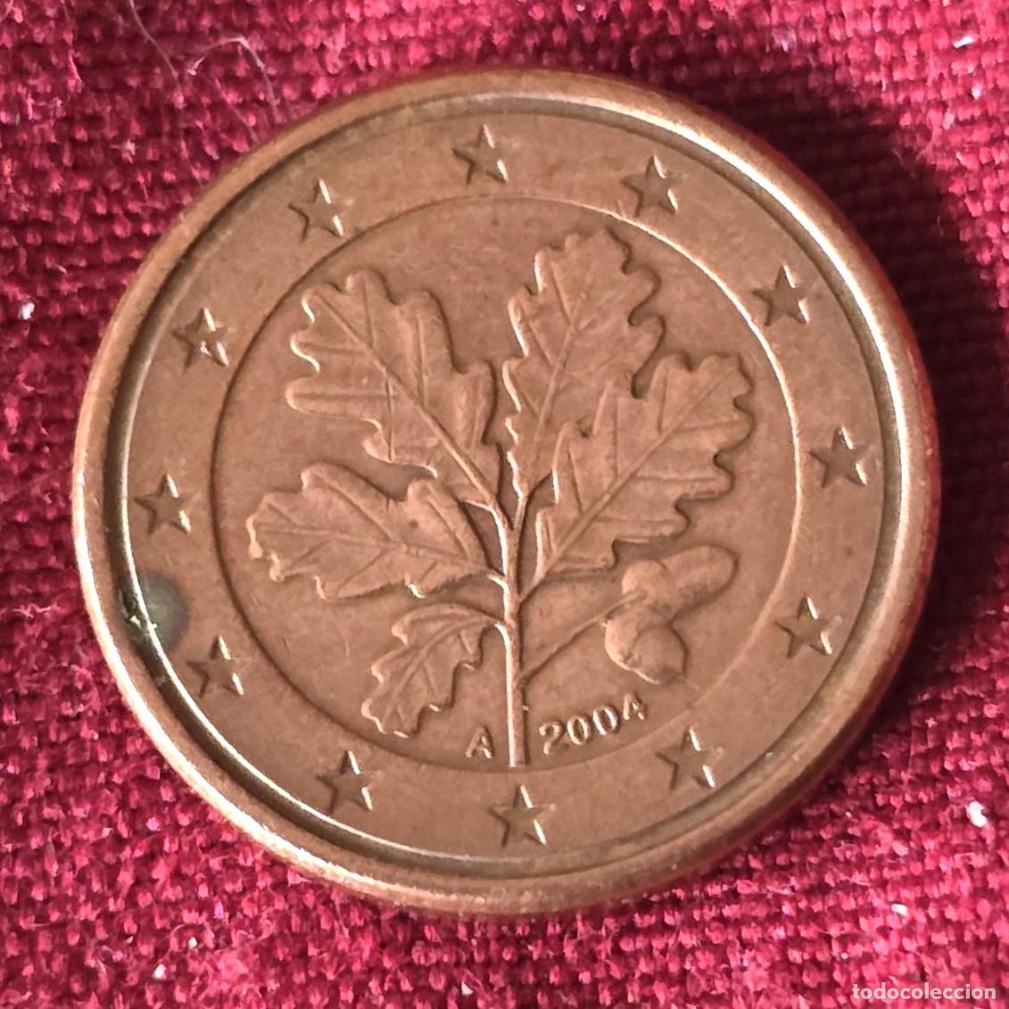 Monedas antiguas de Europa: Moneda de Alemanisa A 2004 - 1 centimo de Euro