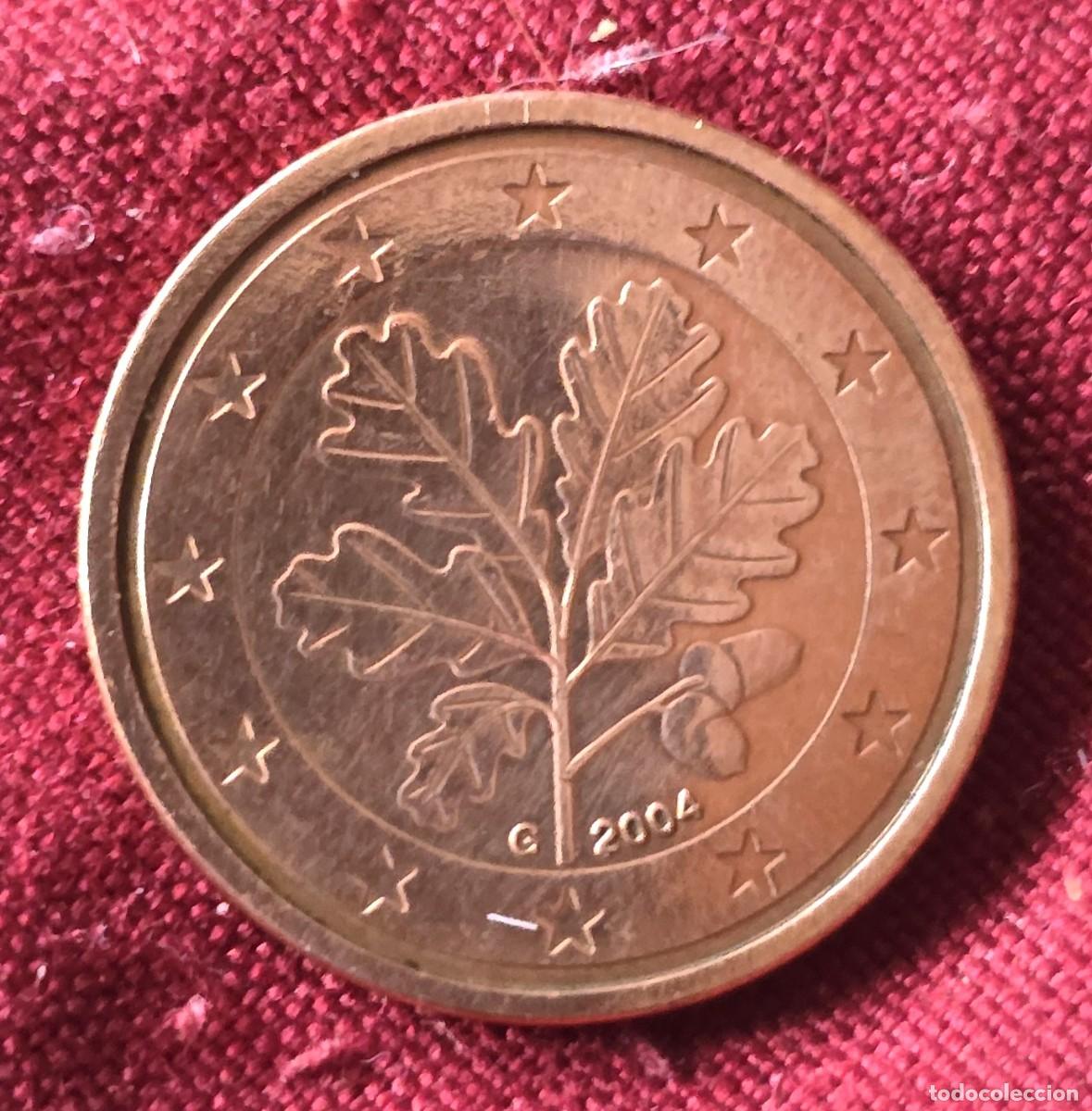 Monedas antiguas de Europa: Moneda de Alemanisa G 2004 - 2 centimos de Euro