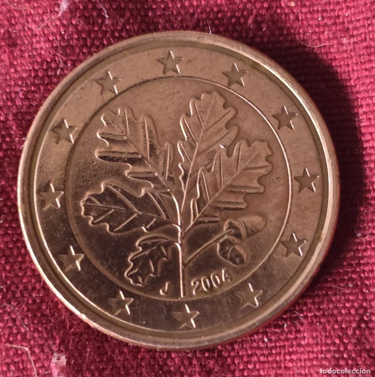 Monedas antiguas de Europa: Moneda de J 2004 - 5 centimos de Euro
