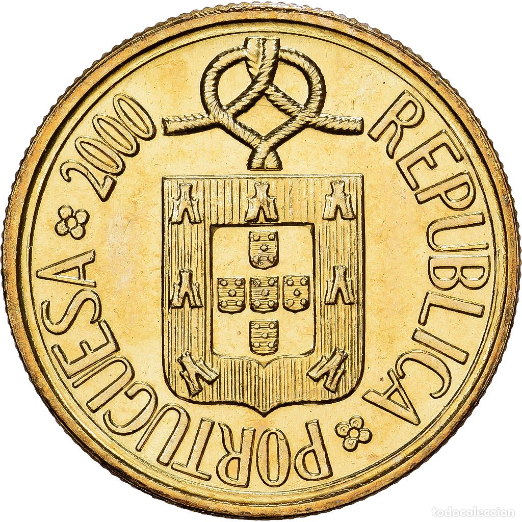 Monedas antiguas de Europa: [#1551830] Portugal, Escudo, 2000, Lisbon, N&iacute;quel - lat&oacute;n, EBC+, KM:631