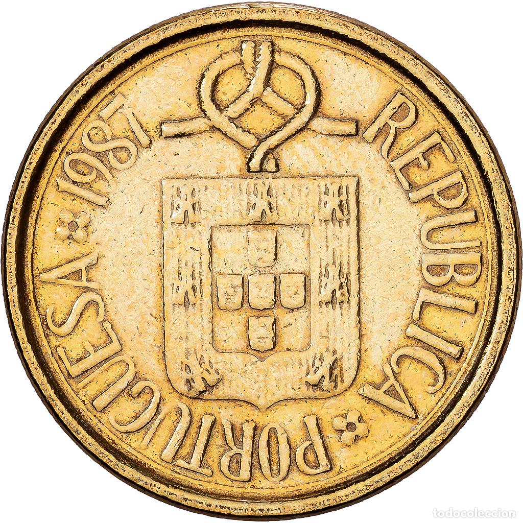 Monedas antiguas de Europa: [#1551831] Portugal, 5 Escudos, 1987, Lisbon, N&iacute;quel - lat&oacute;n, MBC, KM:632