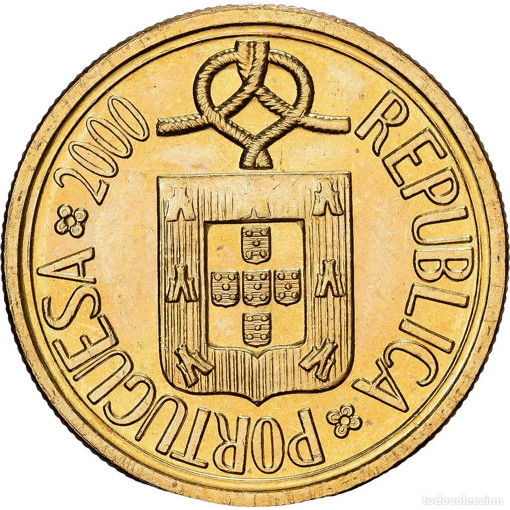 Monedas antiguas de Europa: [#1551832] Portugal, 10 Escudos, 2000, Lisbon, N&iacute;quel - lat&oacute;n, EBC+, KM:633