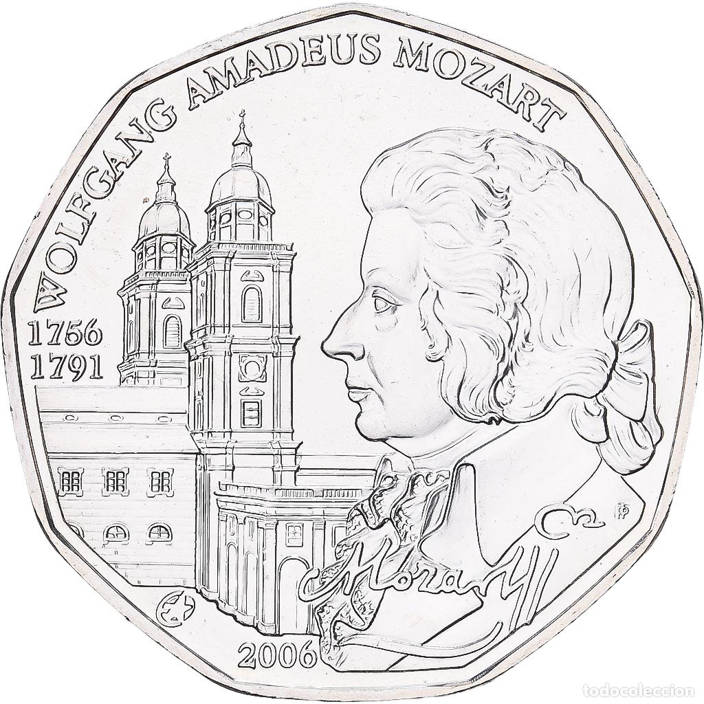 Monedas antiguas de Europa: [#1513807] Austria, 5 Euro, 250e anniversaire de la naissance de Wolfgang Amadeus Mozart