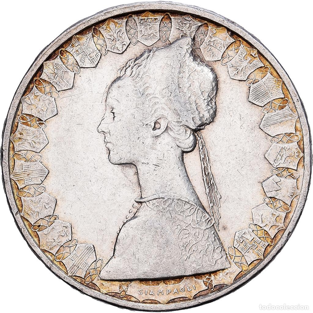 Monedas antiguas de Europa: [#1513808] Italia, 500 Lire, 2000, Rome, BU, Plata, MBC+, KM:98