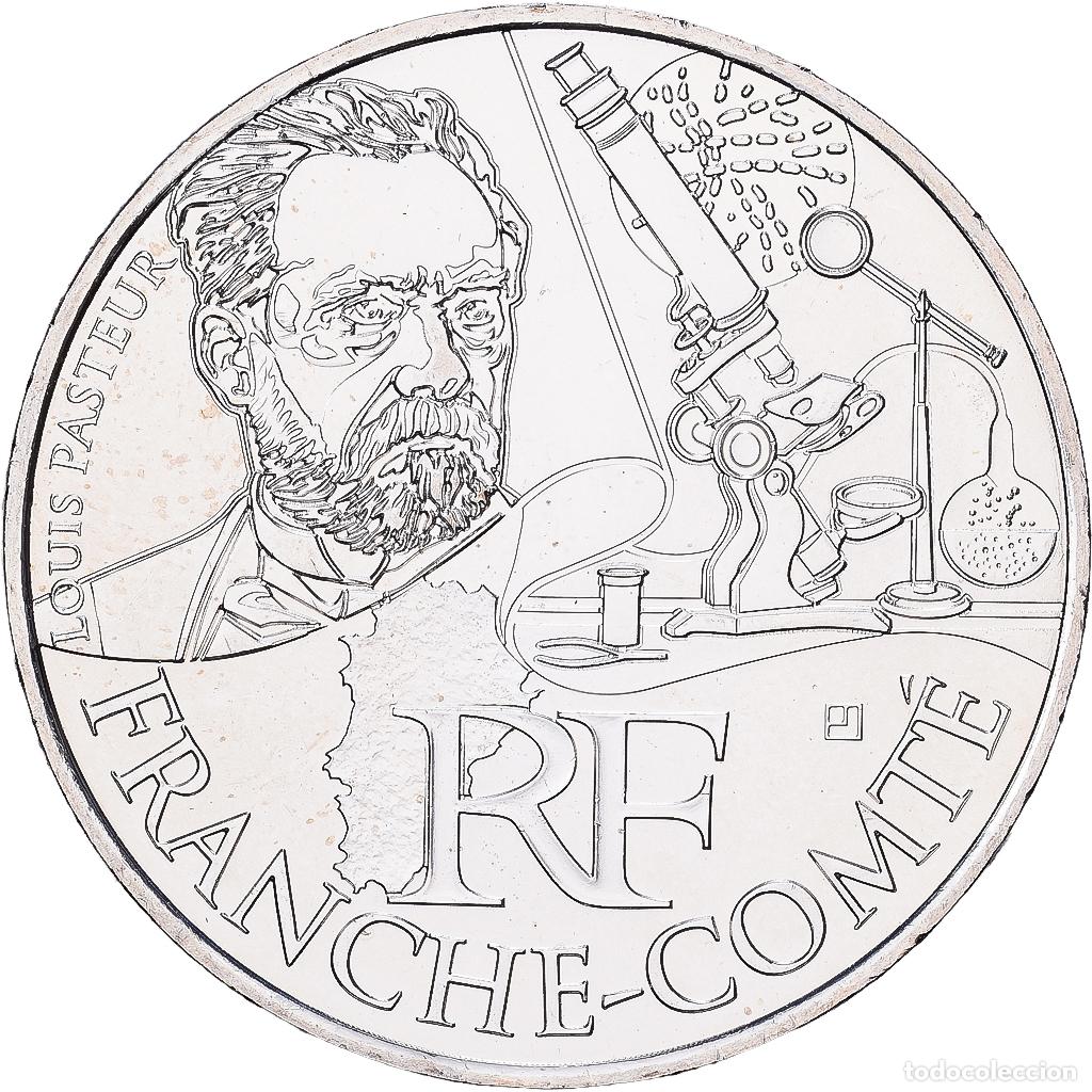 Monedas antiguas de Europa: [#1551847] Francia, 10 Euro, Franche-Comt&eacute;, 2012, Paris, Plata, EBC+, Gadoury:EU514
