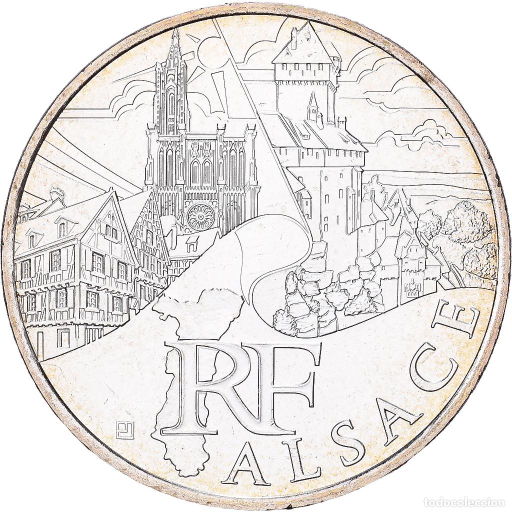 Monedas antiguas de Europa: [#1551868] Francia, 10 Euro, Alsace, 2011, Paris, Plata, EBC+, Gadoury:EU450, KM:1734