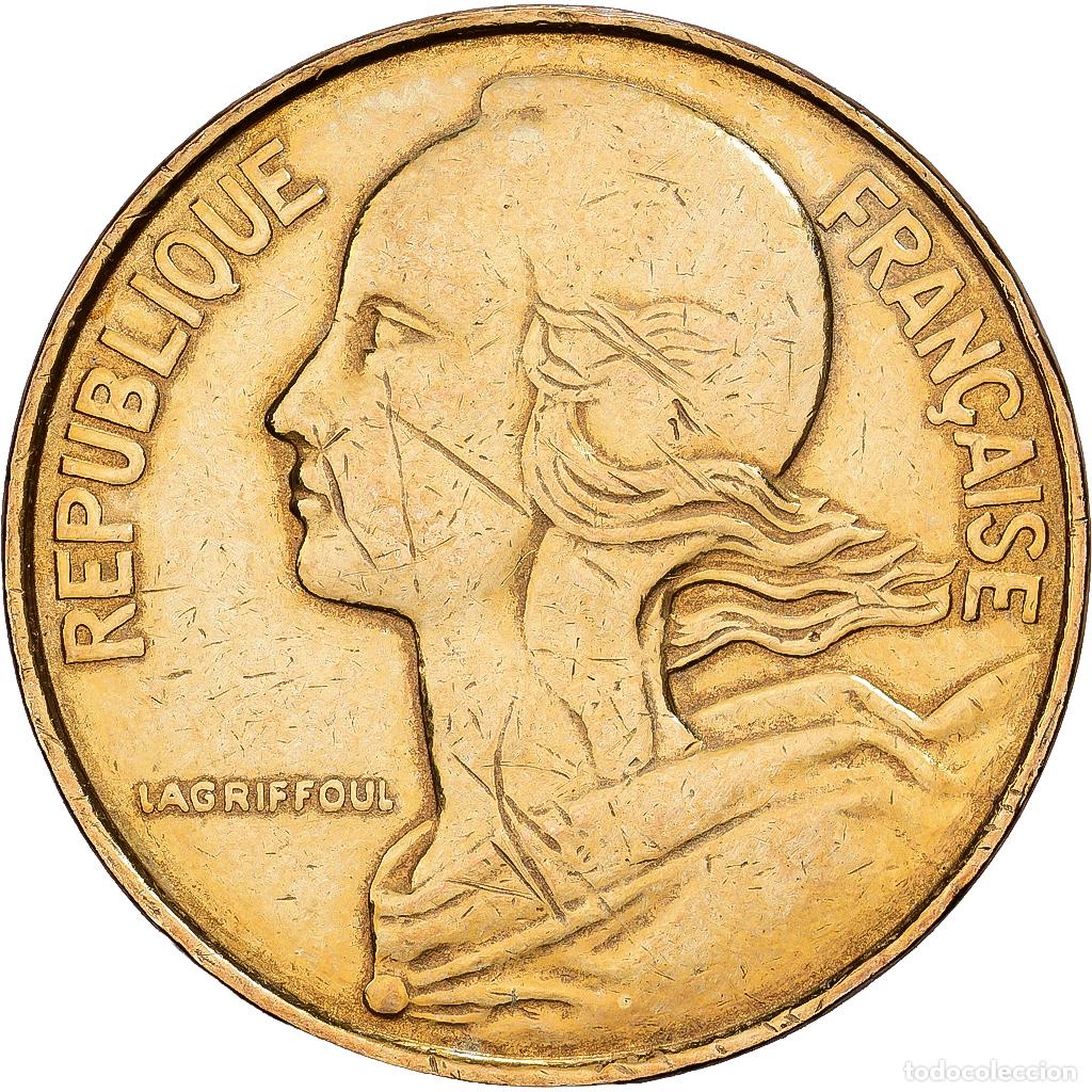 Monedas antiguas de Europa: [#1551909] Francia, 10 Centimes, Marianne, 1989, Paris, Aluminio - bronce, MBC+