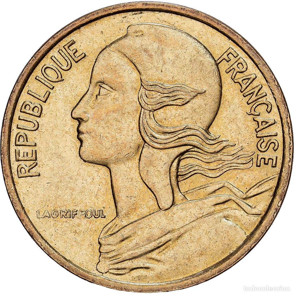 Monedas antiguas de Europa: [#1551908] Francia, 5 Centimes, Marianne, 1986, Paris, Aluminio - bronce, MBC+