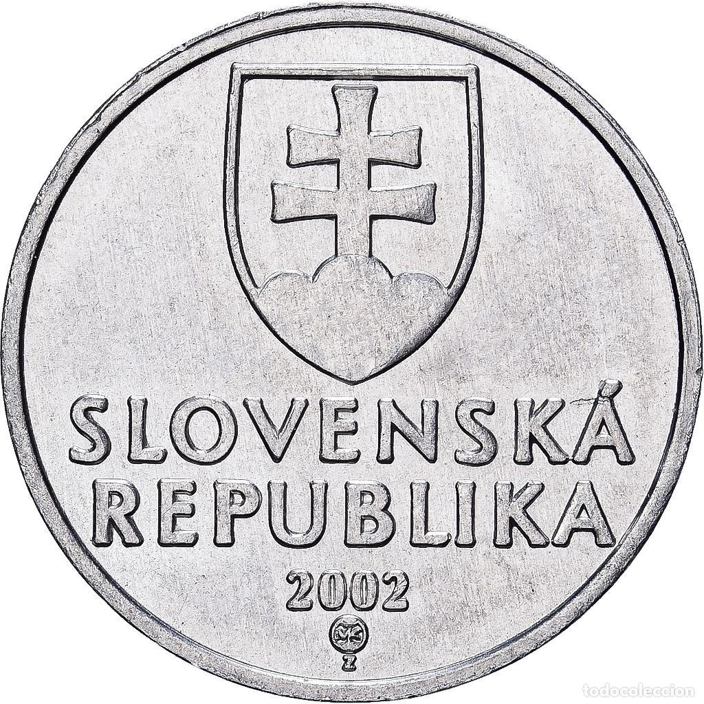 Monedas antiguas de Europa: [#1551918] Eslovaquia, 10 Halierov, 2002, Aluminio, EBC, KM:17