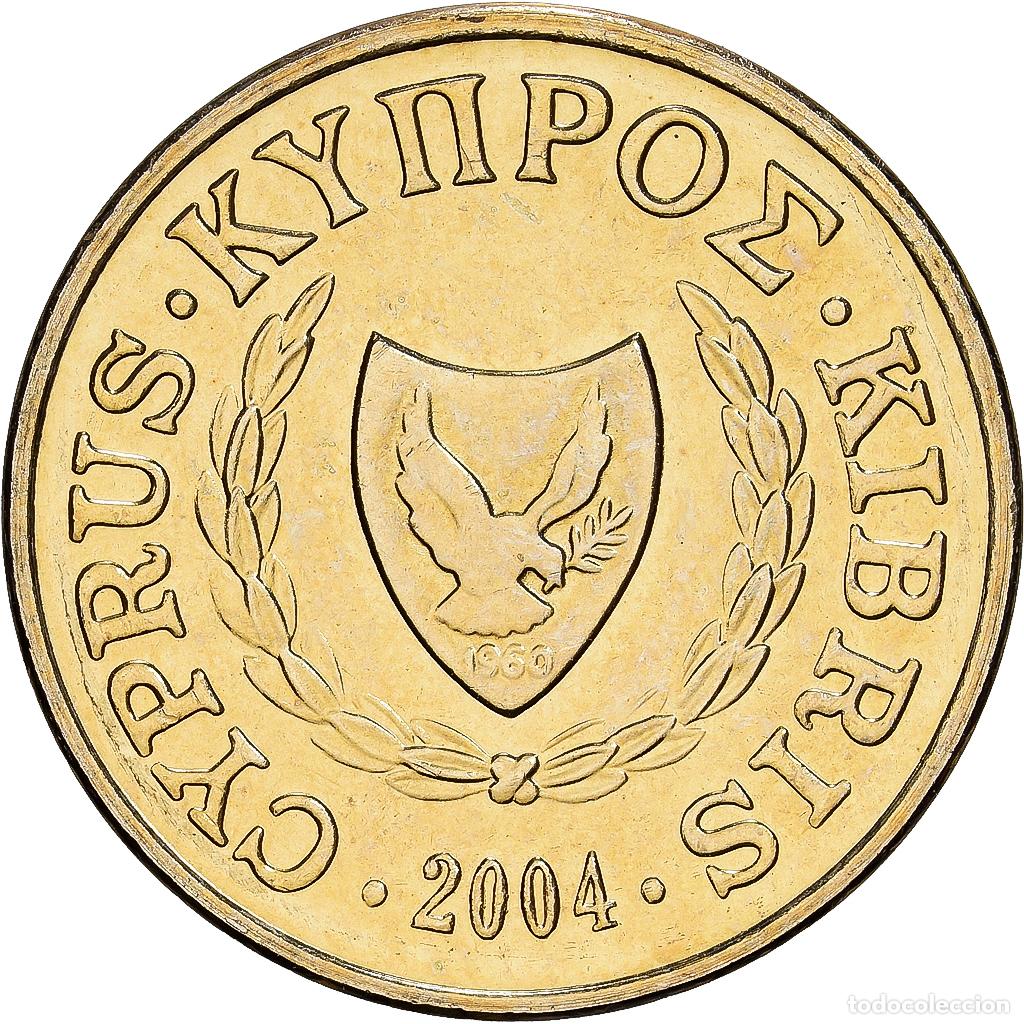 Monedas antiguas de Europa: [#1551922] Chipre, Cent, 2004, N&iacute;quel - lat&oacute;n, EBC, KM:53.3