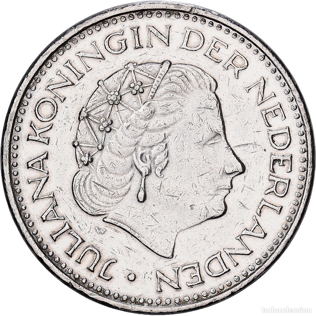 Monedas antiguas de Europa: [#1551932] Pa&iacute;ses Bajos, Juliana, Gulden, 1980, N&iacute;quel, MBC, KM:184a
