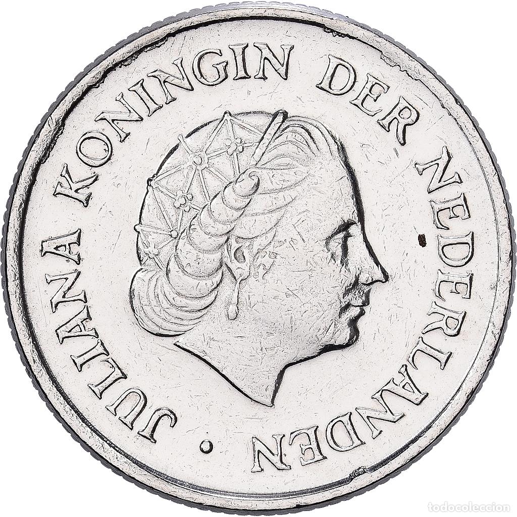 Monedas antiguas de Europa: [#1551933] Pa&iacute;ses Bajos, Juliana, 25 Cents, 1977, N&iacute;quel, MBC+, KM:183