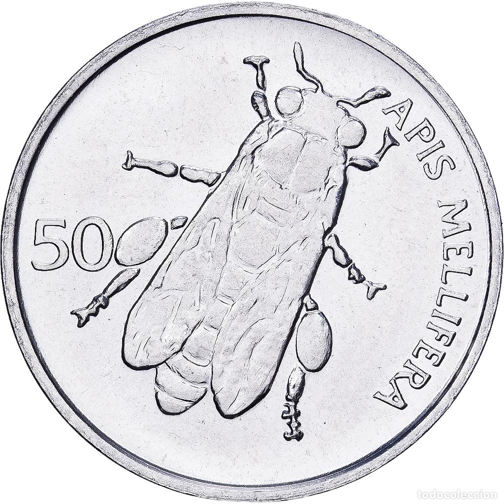 Monedas antiguas de Europa: [#1551941] Eslovenia, 50 Stotinov, 1996, Kremnica, Aluminio, EBC+, KM:3
