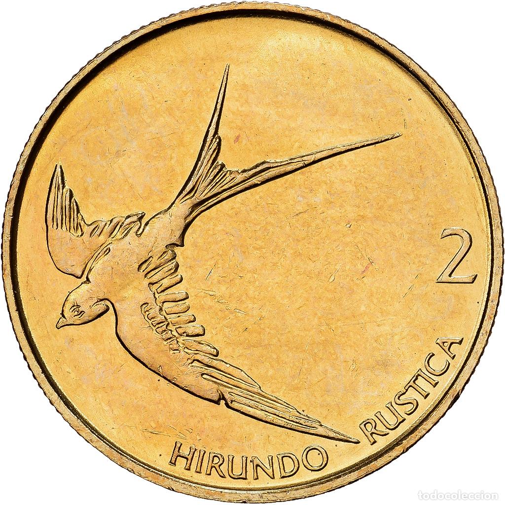 Monedas antiguas de Europa: [#1551944] Eslovenia, 2 Tolarja, 2000, Kremnica, N&iacute;quel - lat&oacute;n, EBC+, KM:5