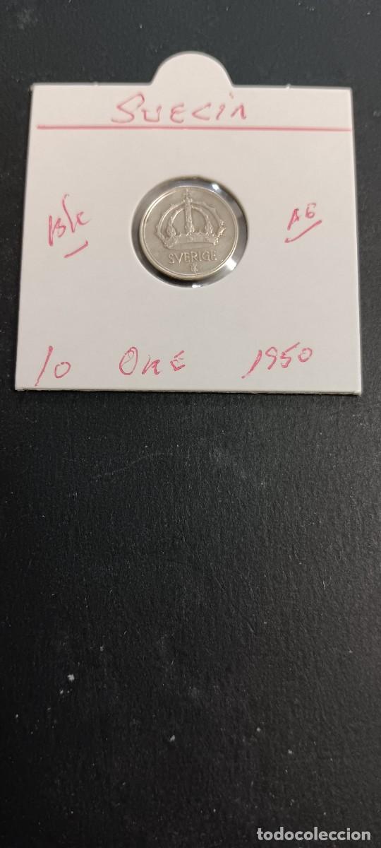 Monedas antiguas de Europa: SUECIA 10 ORE 1950 BC KM=813 (PLATA) GUSTAV V