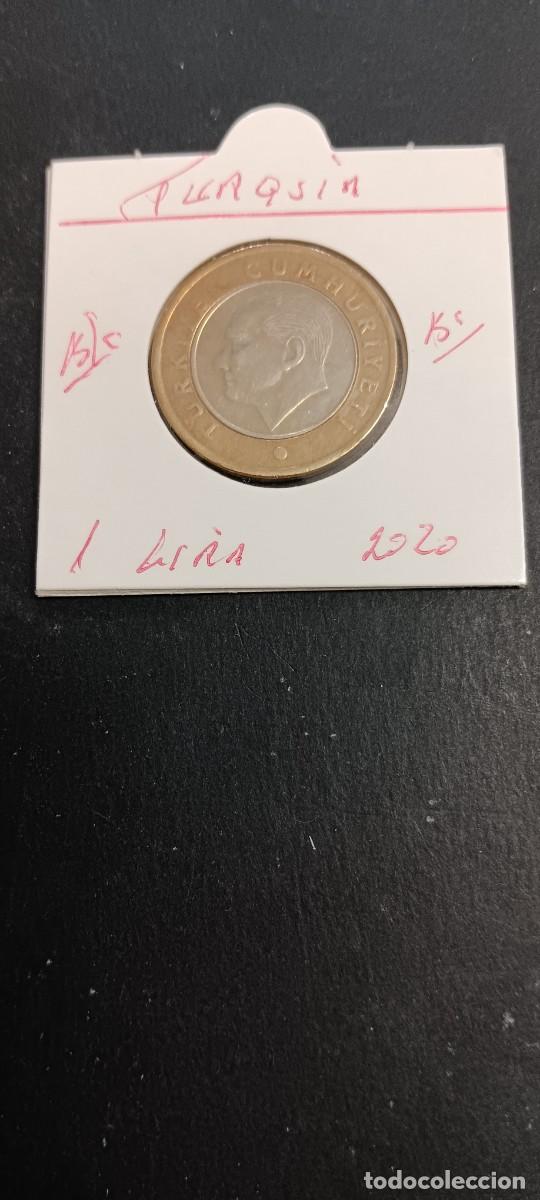 Monedas antiguas de Europa: TURQUIA 1 LIRA 2020 BC (BIMETALICA)