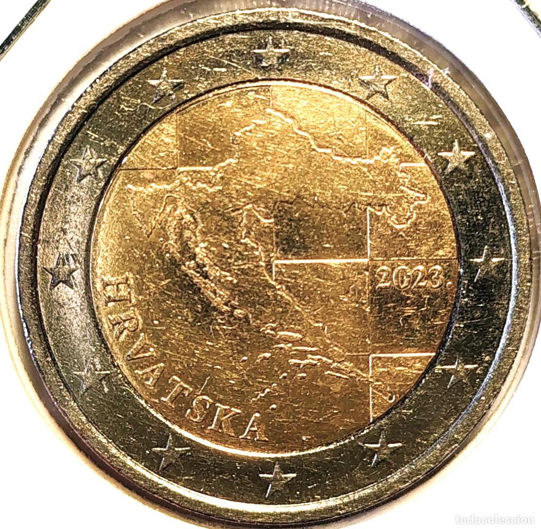 Monedas antiguas de Europa: CROACIA (2023-) - 2 EUROS 2023 - A - 8,50 GR. BIMETALICA - DIAMETRO 25,75 mm - UC#8 - MB