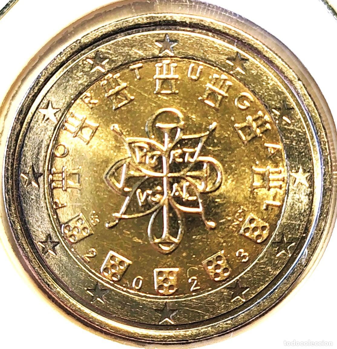 Monedas antiguas de Europa: PORTUGAL (1999-) - 2 EUROS 2023 - A - 8,50 GR. BIMETALICA - DIAMETRO 25,75 mm - KM#767 - MB