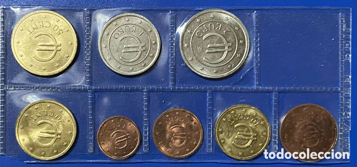Monedas antiguas de Europa: Churriana serie euro prueba