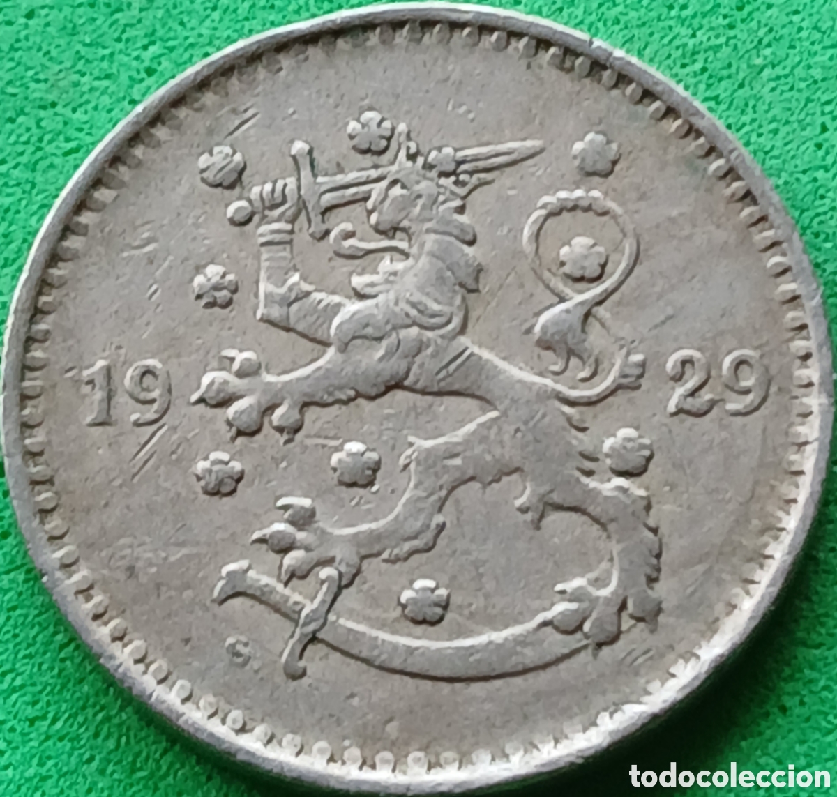 Monedas antiguas de Europa: Finlandia 1 marco 1929 km#30