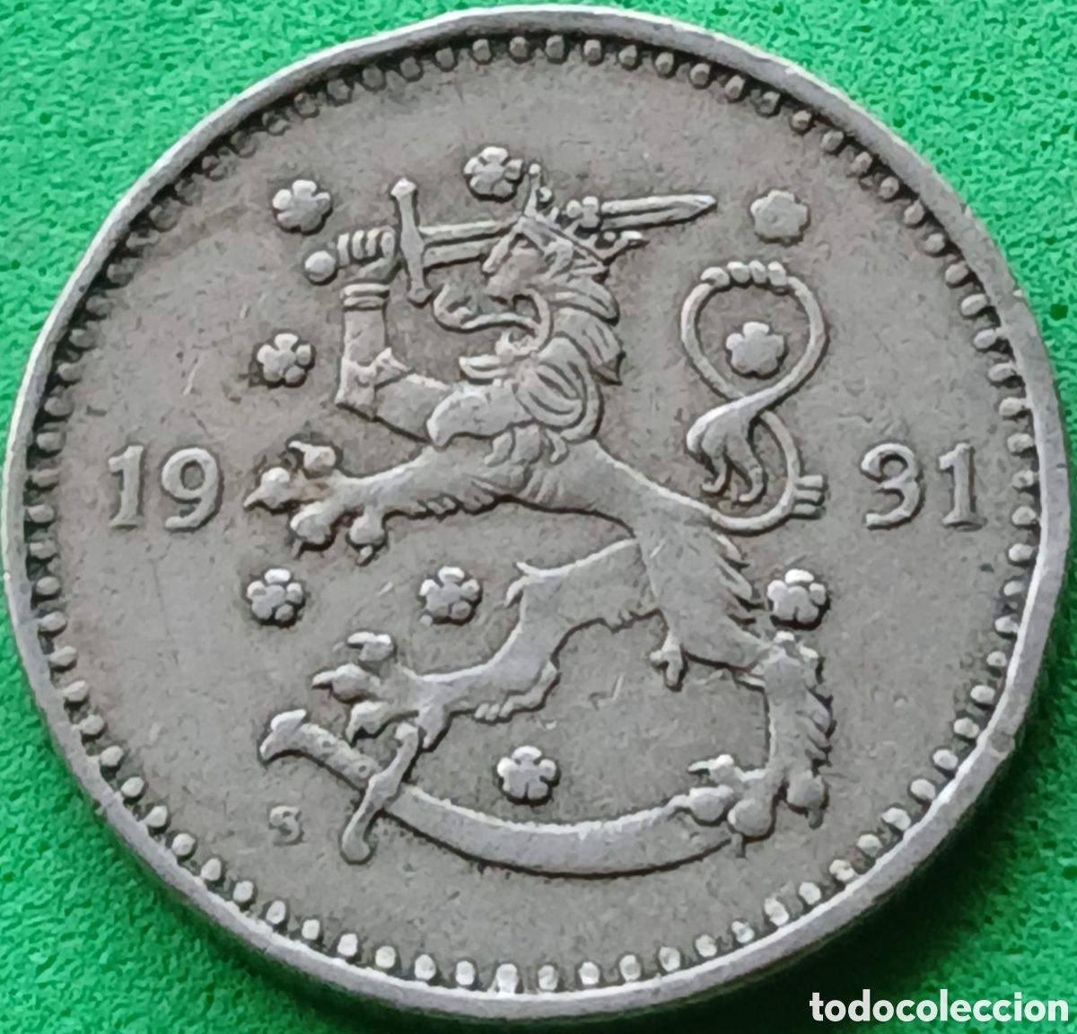 Monedas antiguas de Europa: Finlandia 1 marco 1931 km#30