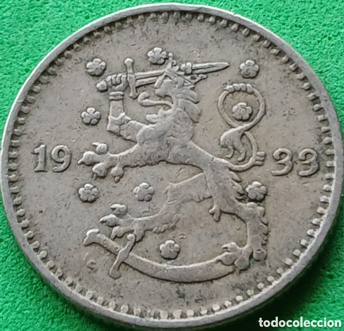 Monedas antiguas de Europa: Finlandia 1 marco 1933 km#30