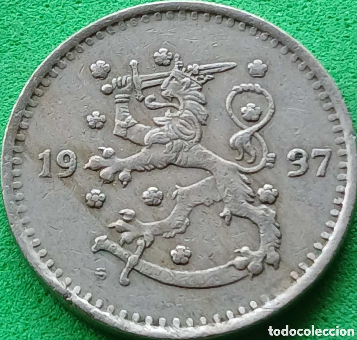 Monedas antiguas de Europa: Finlandia 1 marco 1937 km#30