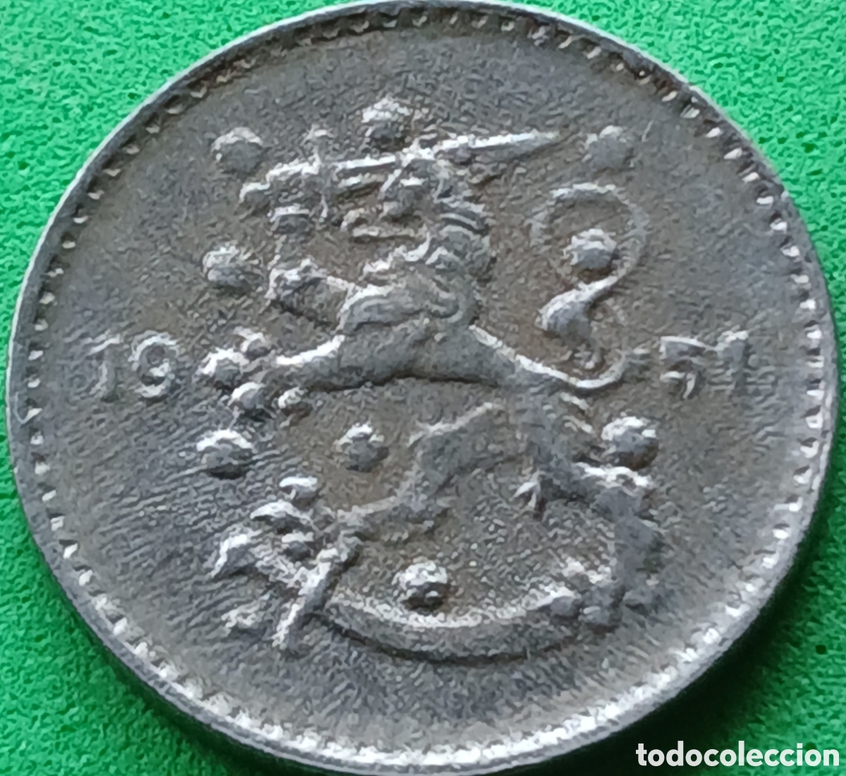 Monedas antiguas de Europa: Finlandia 1 marco 1951 km#30b