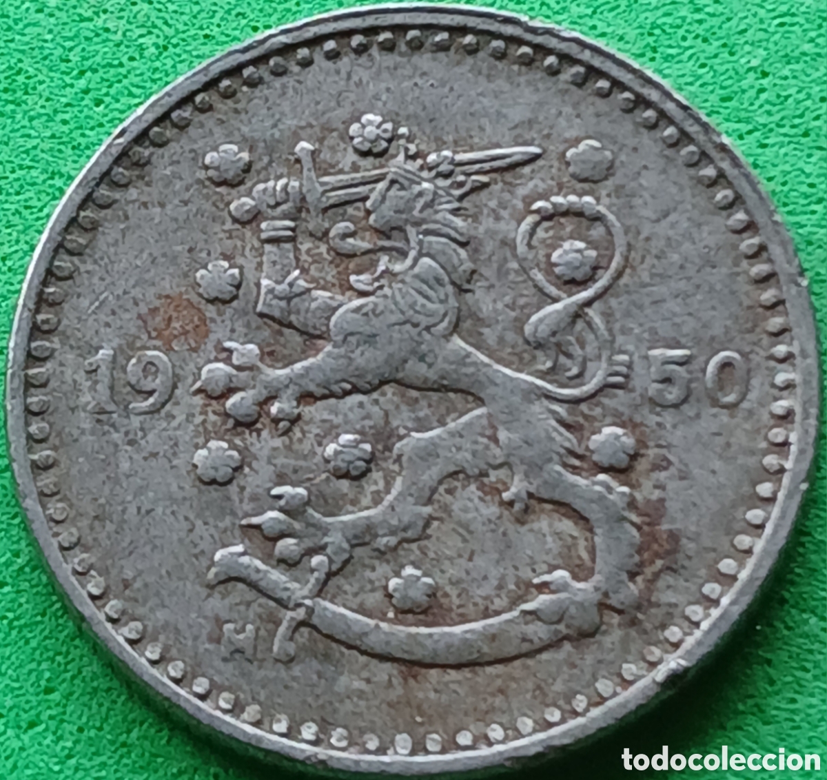 Monedas antiguas de Europa: Finlandia 1 marco 1950 km#30b