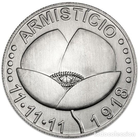 Monedas antiguas de Europa: Portugal: 5 euro 2018 &rdquo;Flor - Armisticio&rdquo;./ Nueva, sin circular.