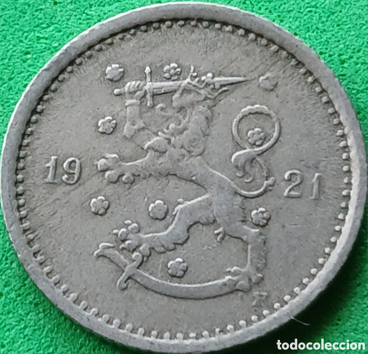 Monedas antiguas de Europa: Finlandia 50 pennia 1921 km#26