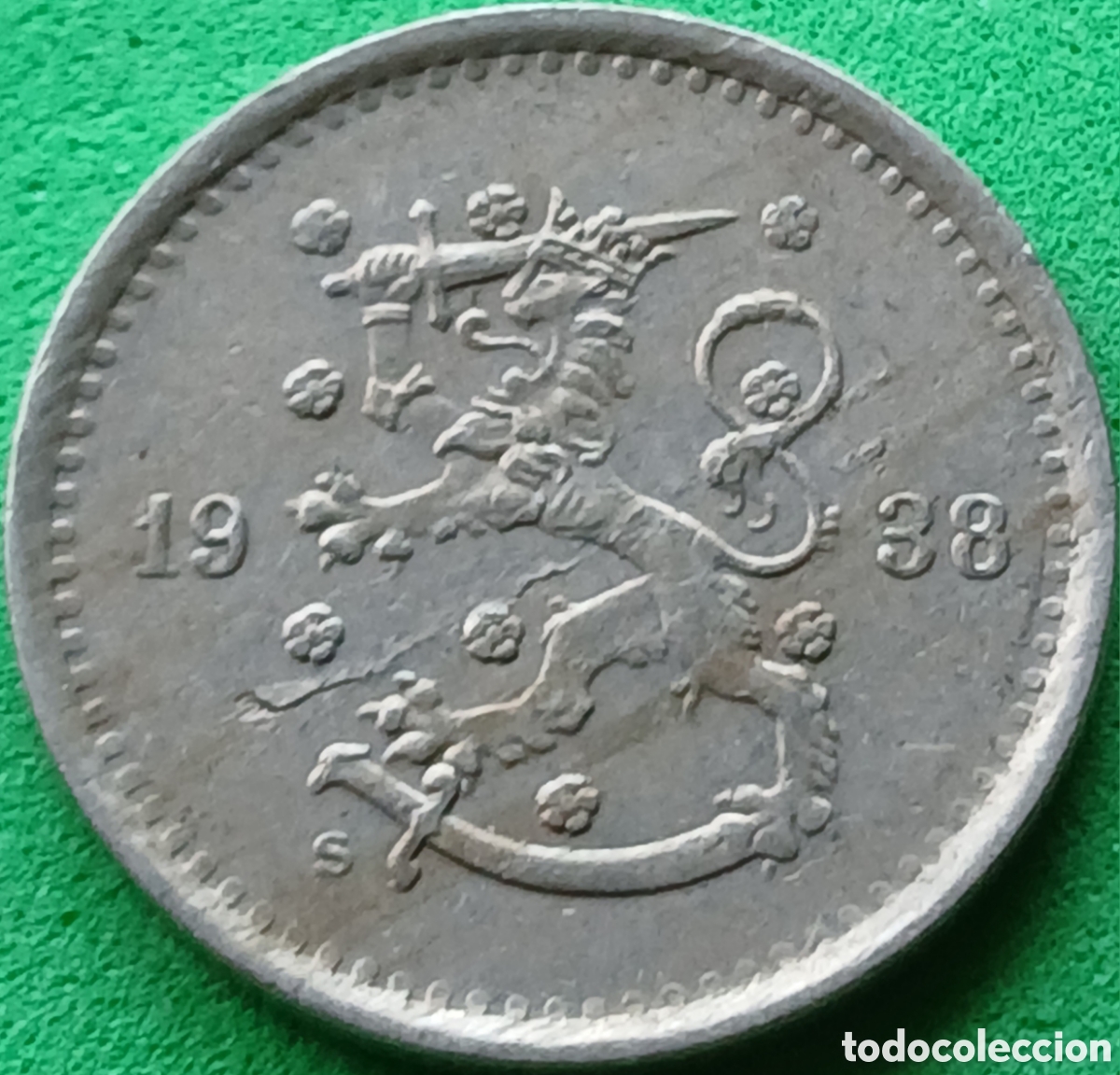 Monedas antiguas de Europa: Finlandia 50 pennia 1938 km#26