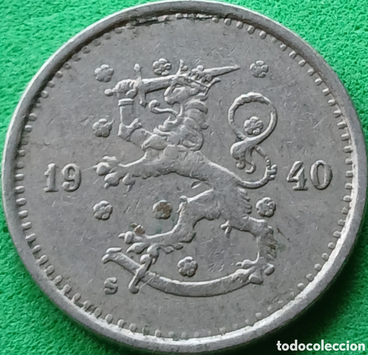 Monedas antiguas de Europa: Finlandia 50 pennia 1940 km#26