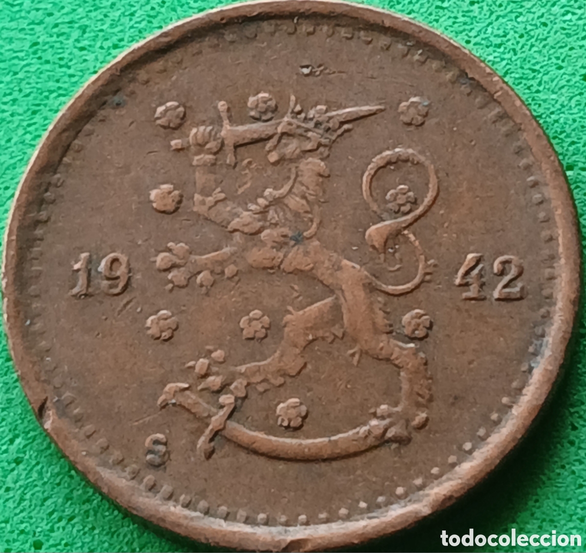 Monedas antiguas de Europa: Finlandia 50 pennia 1942 km#26a