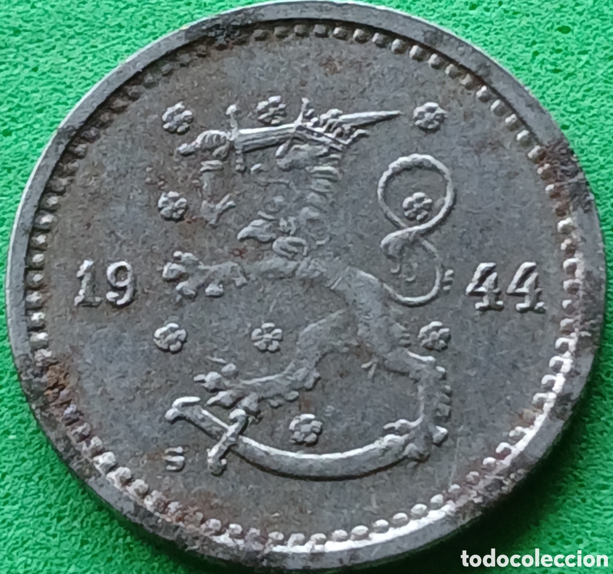 Monedas antiguas de Europa: Finlandia 50 pennia 1944 km#26b