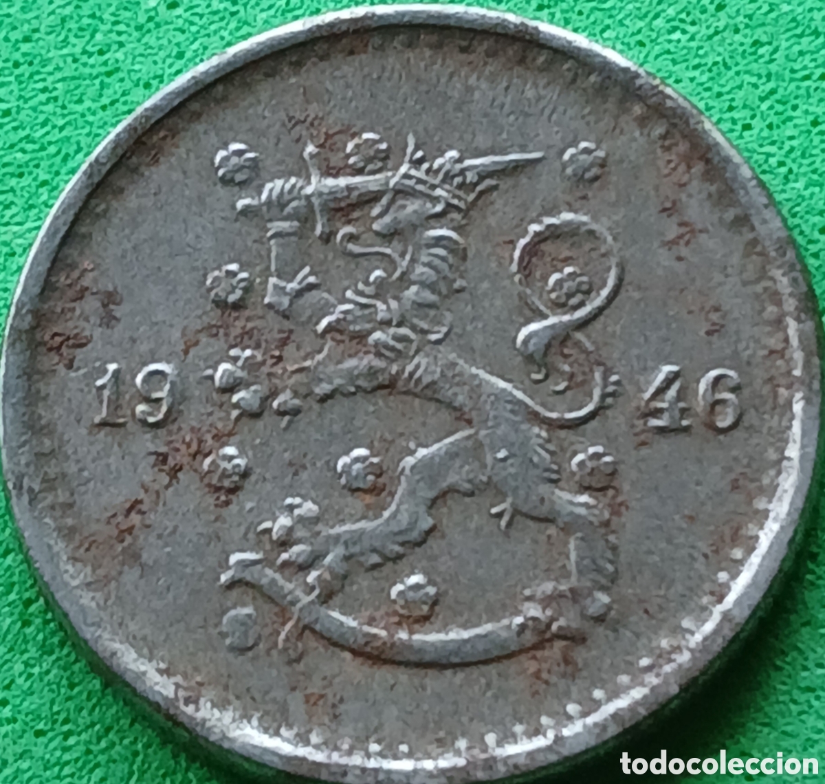 Monedas antiguas de Europa: Finlandia 50 pennia 1946 km#26b