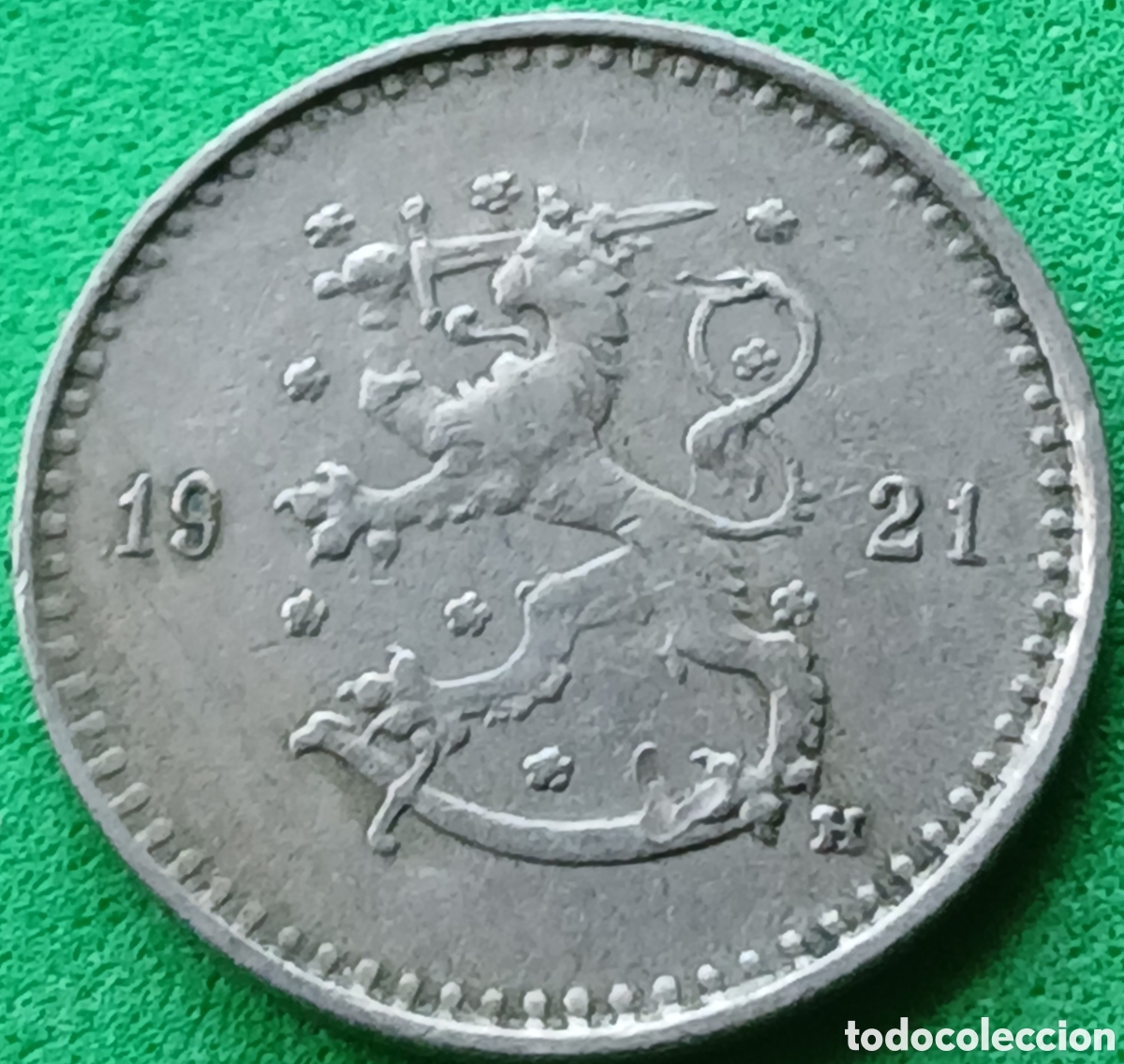 Monedas antiguas de Europa: Finlandia 25 pennia 1921 km#25