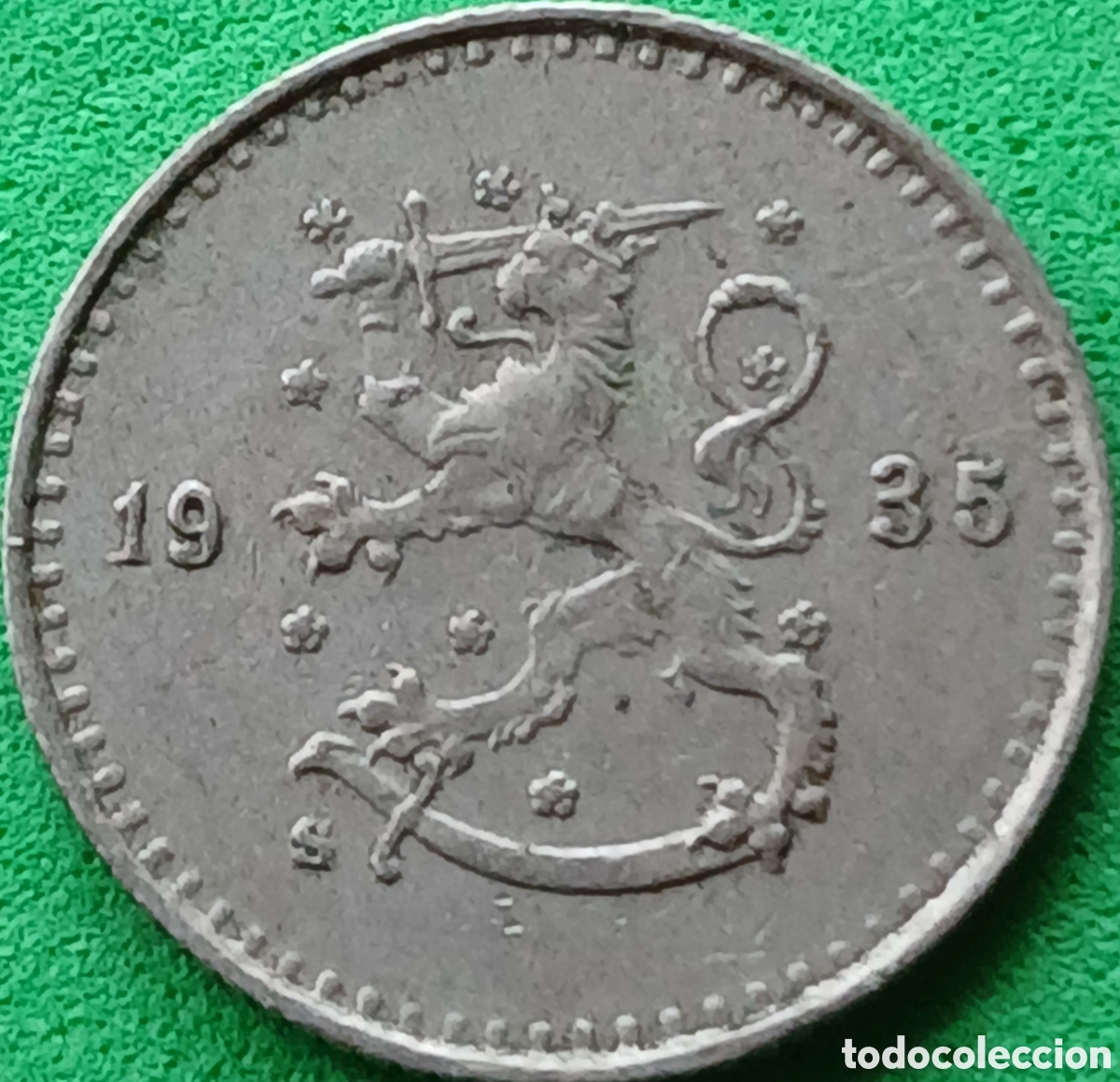 Monedas antiguas de Europa: Finlandia 25 pennia 1935 km#25