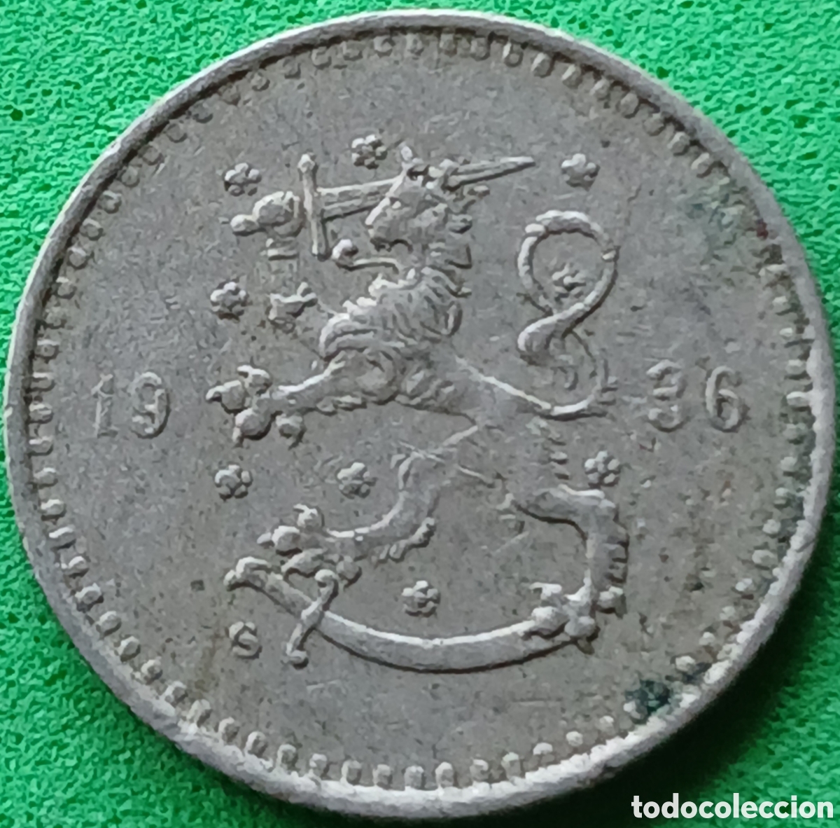 Monedas antiguas de Europa: Finlandia 25 pennia 1936 km#25