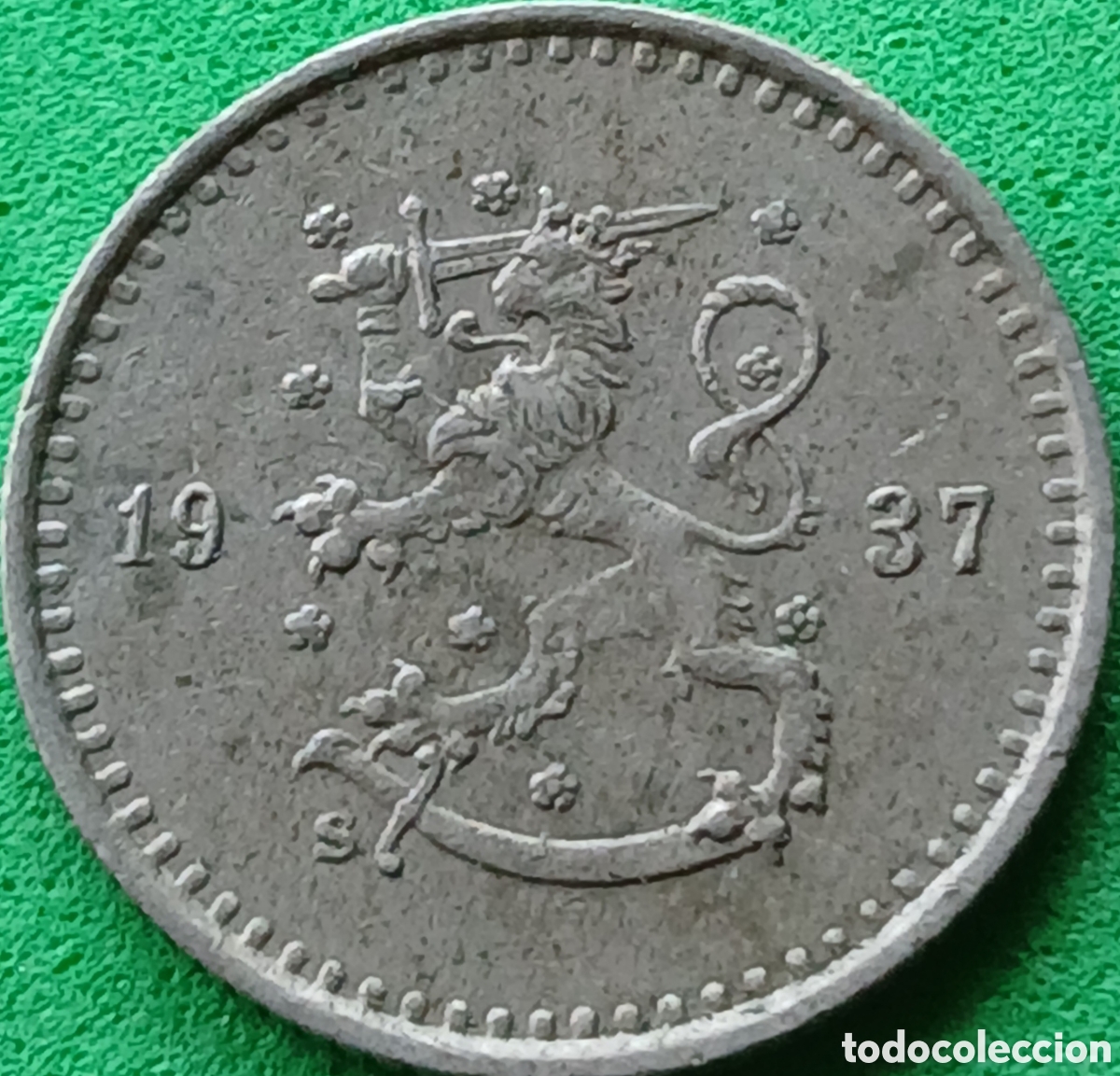 Monedas antiguas de Europa: Finlandia 25 pennia 1937 km#25