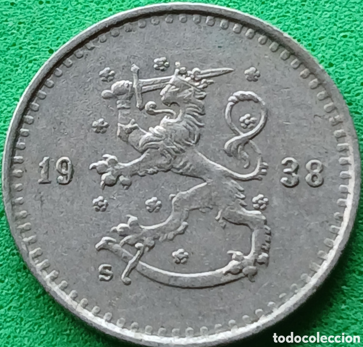 Monedas antiguas de Europa: Finlandia 25 pennia 1938 km#25