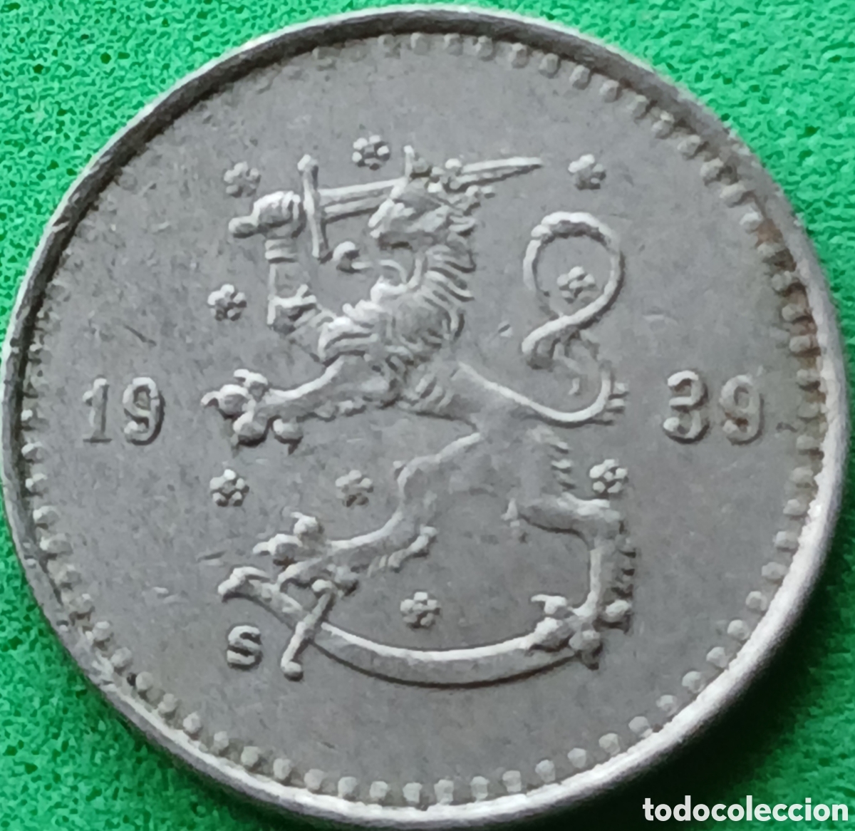 Monedas antiguas de Europa: Finlandia 25 pennia 1939 km#25