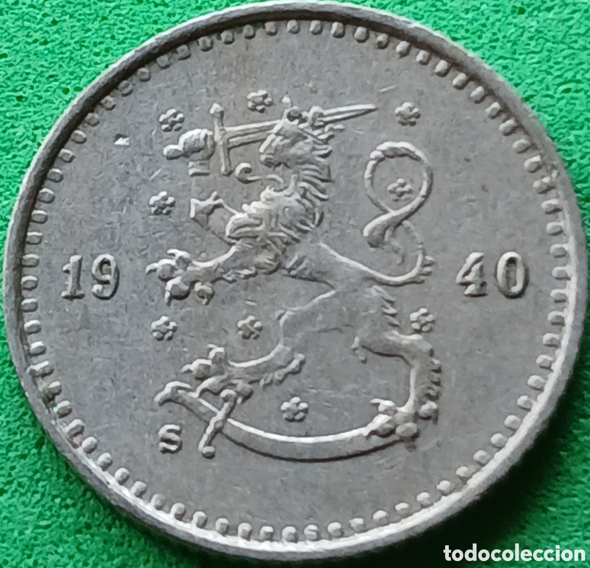 Monedas antiguas de Europa: Finlandia 25 pennia 1940 km#25
