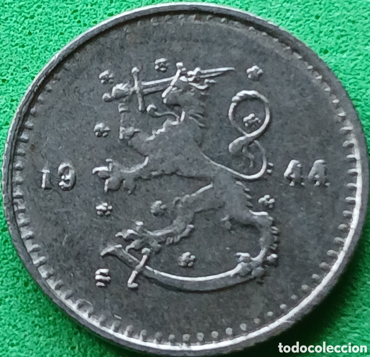 Monedas antiguas de Europa: Finlandia 25 pennia 1944 km#25b