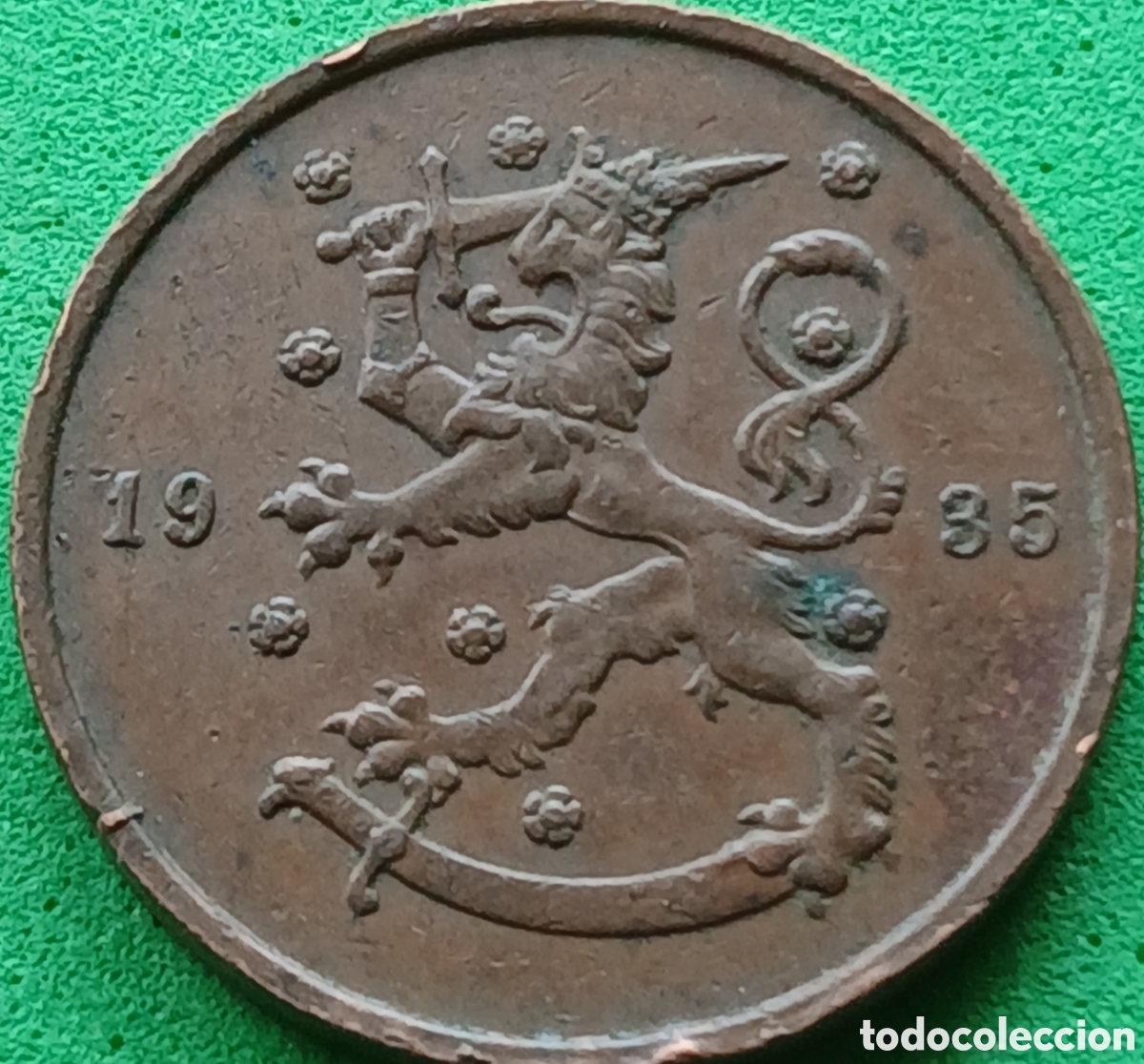 Monedas antiguas de Europa: Finlandia 10 pennia 1935 km#24