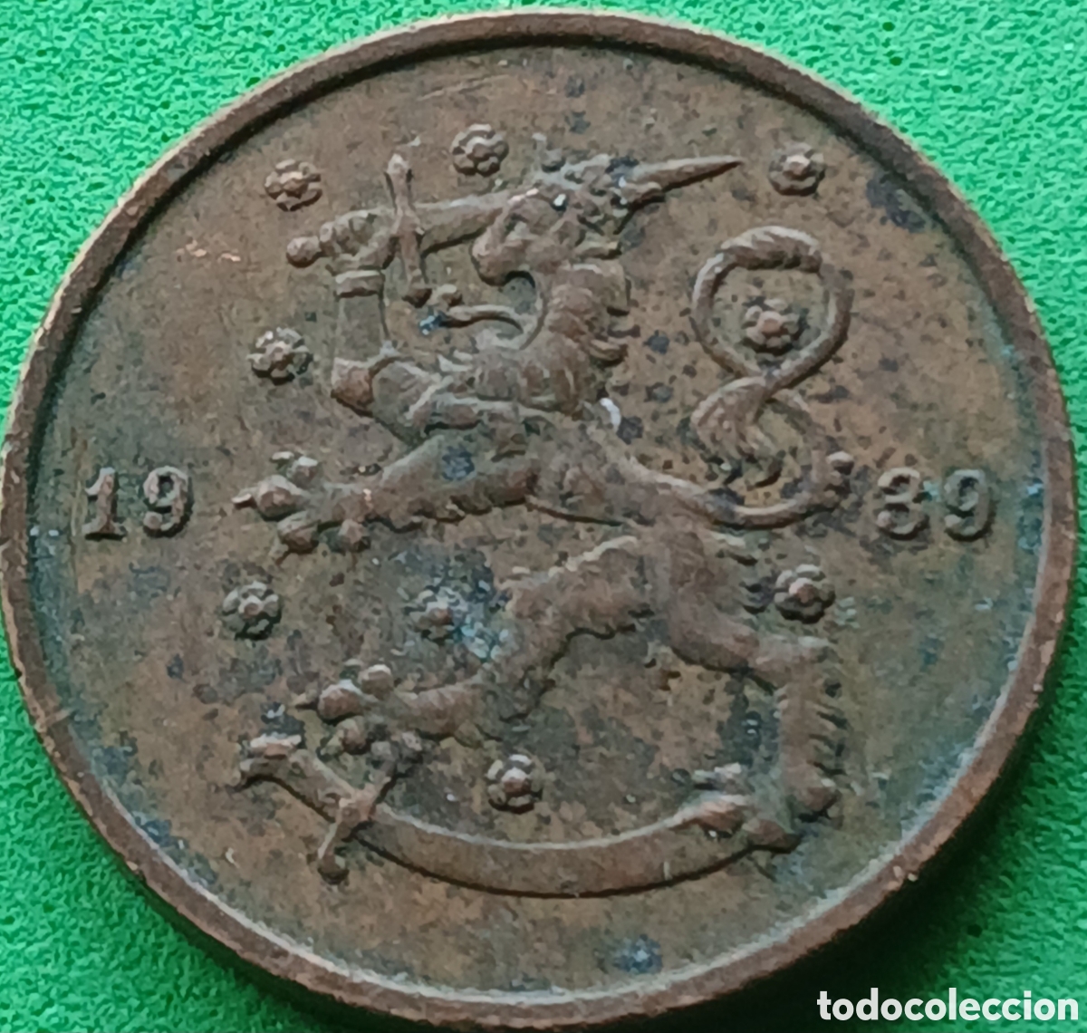 Monedas antiguas de Europa: Finlandia 10 pennia 1939 km#24