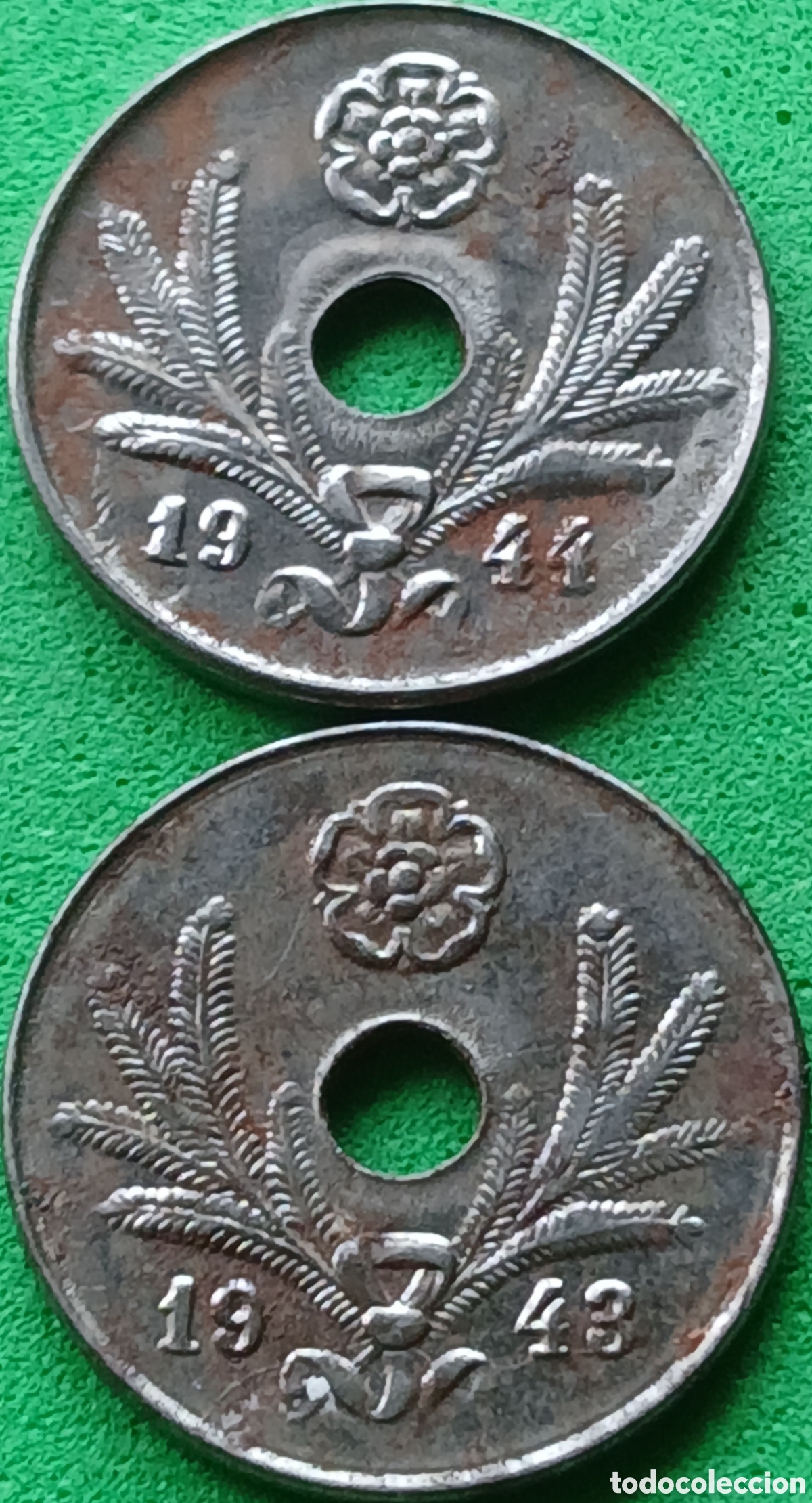 Monedas antiguas de Europa: Finlandia 10 pennia 1943-1944 km#34