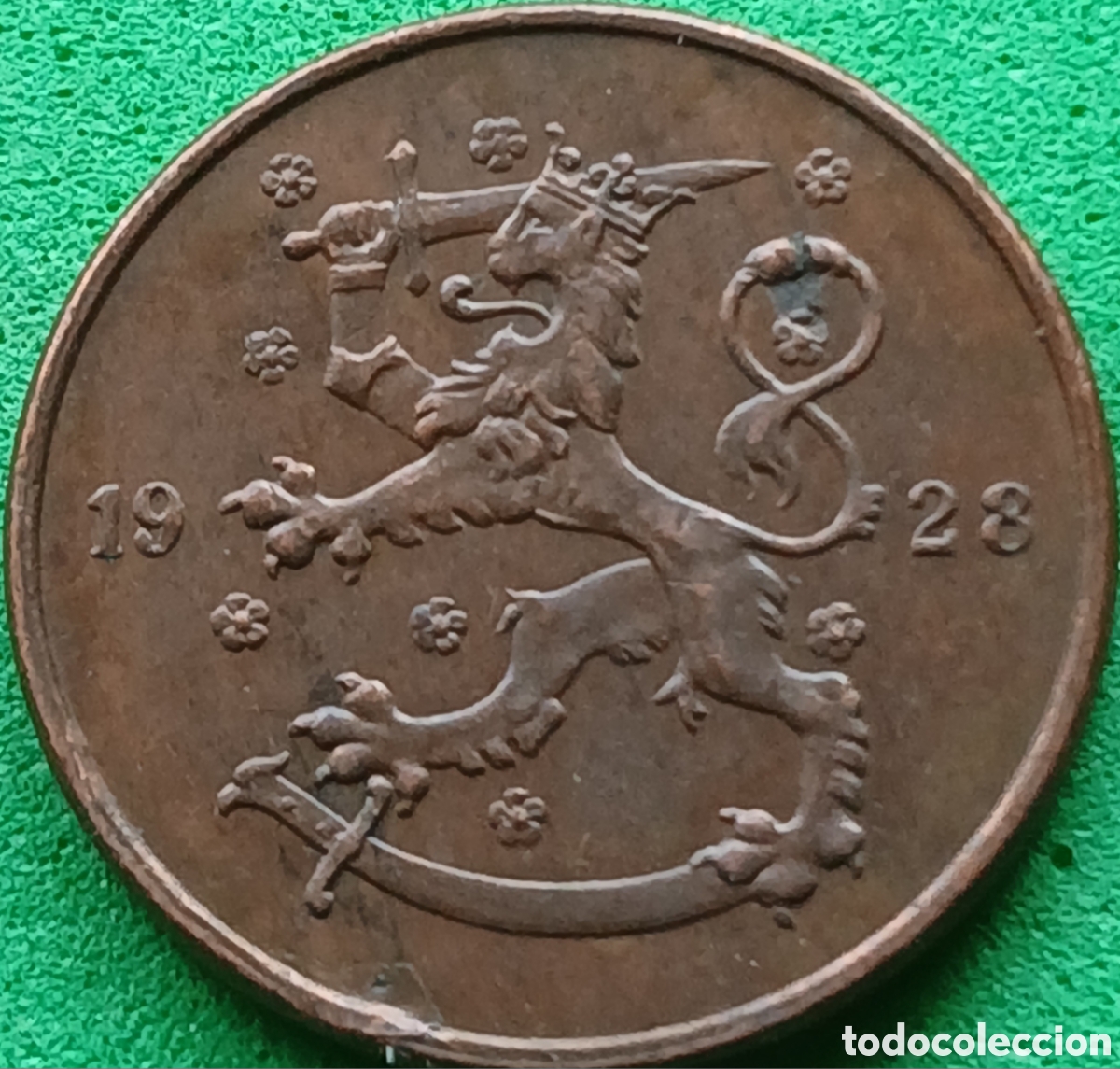 Monedas antiguas de Europa: Finlandia 5 pennia 1928 km#22