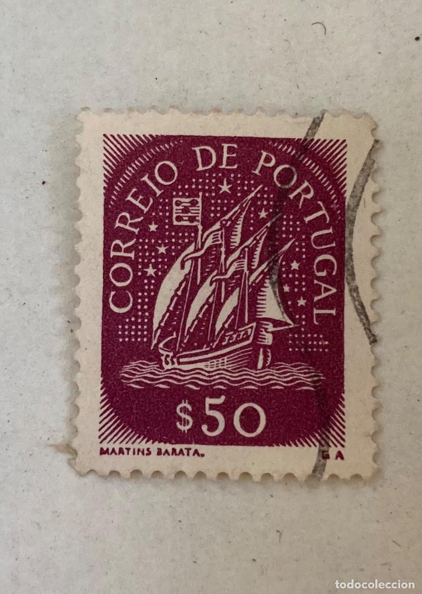 Monedas antiguas de Europa: Correio de Portugal sello 50 Martins Barata